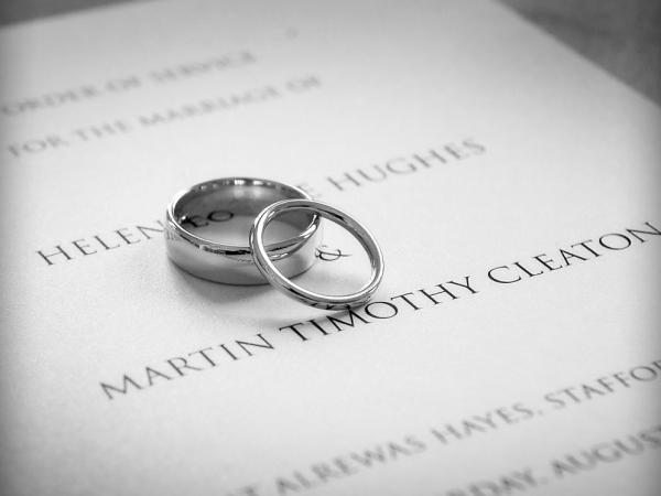 wedding rings black and white, staffordshire wedding photographer, alrewas hayes weddings