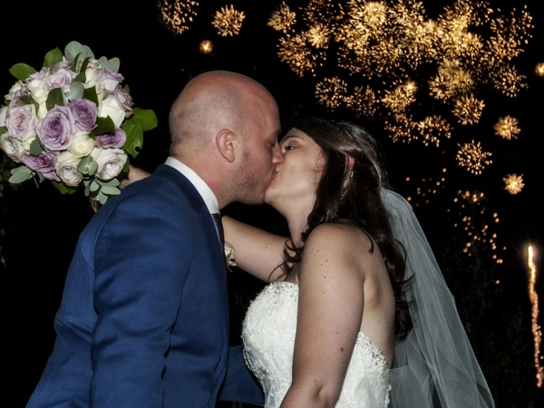 fireworks, bride and groom, staffordshire wedding photographer, alrewas hayes weddings