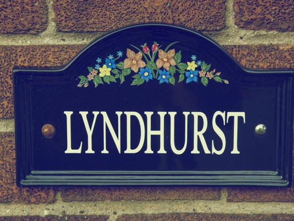 lyndhurst sign, cheshire wedding photographer, crewe hall