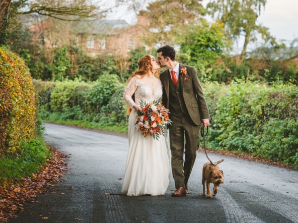 Chelsea & Mike Larkspur Lodge Wedding Venue, Knutsford