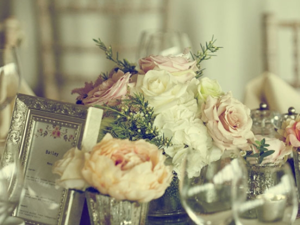 vintage table decor, staffordshire wedding photographer, alrewas hayes weddings