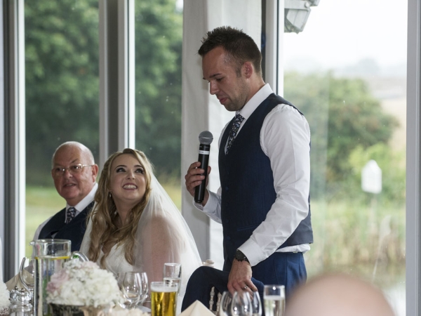 grooms speech, staffordshire wedding photographer, alrewas hayes weddings