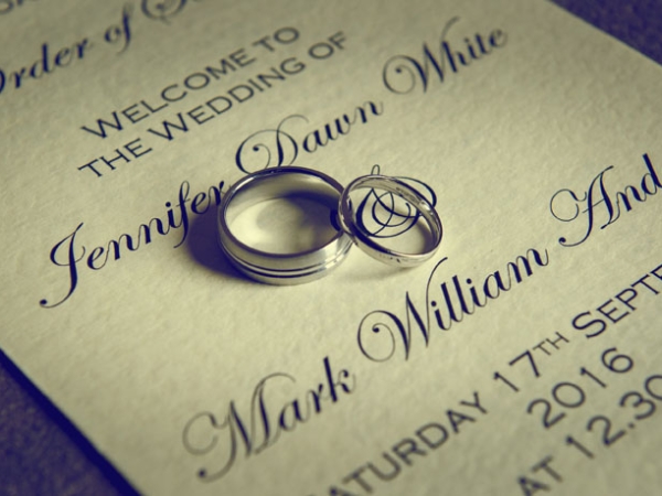 order of service and rings, staffordshire wedding photographer, hoar cross hall weddings