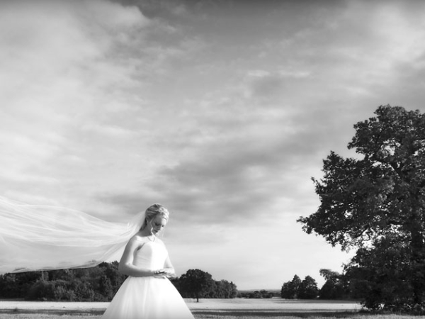 bride field black and white, staffordshire wedding photographer, hoar cross hall weddings