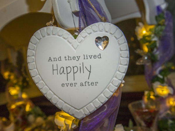 happily ever after sign, heart, cheshire wedding photographer, crewe hall
