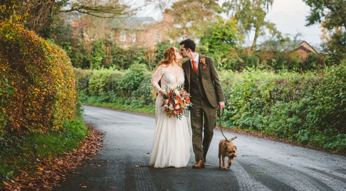 Chelsea & Mike Larkspur Lodge Wedding Venue, Knutsford