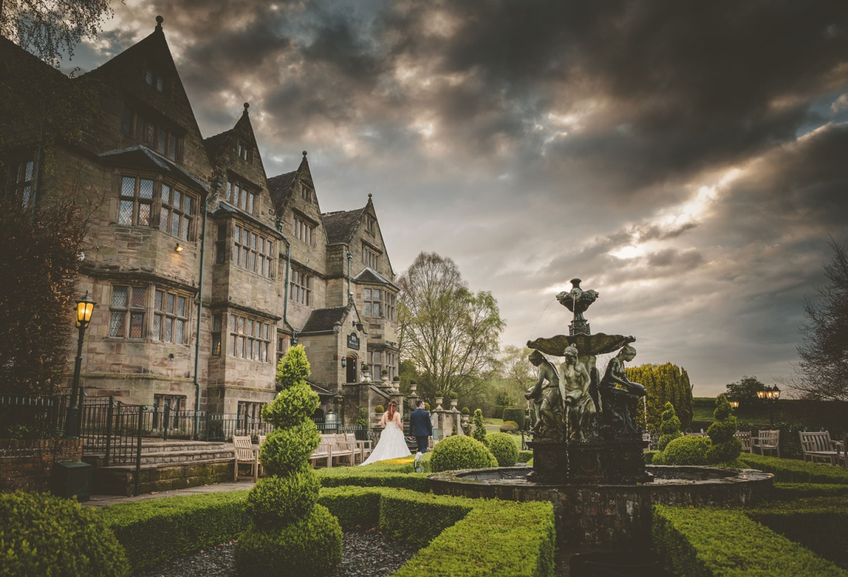 staffordshire wedding photographer, Weston hall weddings